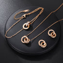 CONJUNTO Luxo elegante algarismos romanos ,