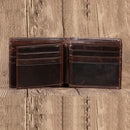 CARTEIRA MASCULINA Classic Style em couro genuino. Qualidade garatida pela Loja Marolisa