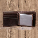 CARTEIRA MASCULINA Classic Style em couro genuino. Qualidade garatida pela Loja Marolisa