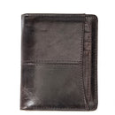 CARTEIRA VENUY ,MULTIFUNÇÕES RETRÔ DE COURO ENCERADO A ÓLEO.