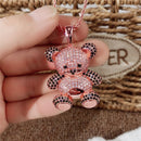 Colar com Pingente de Urso de Luxo vick.