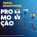 Tripex Smartphone." stick de selfie "da loja MAROLISA o tão falado Pau de selfie portáti.