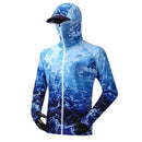 Roupas De Proteção Solar, Camisa De Pesca, Camisa De Secagem Rápida Respirável, Sportswear Com Capuz