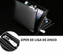 Mini Carteira com ziper  Masculina Marolisa luxo.