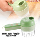 MINI Processador "Versa corte". Transforme sua rotina na cozinha com o Versa Corte! Triturador Multifuncional 4 em 1