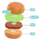 Kit de Brinquedos de Frutas e Verduras MAROLISA.