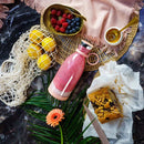 Garrafinha mixer portátil ."Descubra o Sabor da Conveniência com o Mini Liquidificador Portátil de 350ml! 🍹