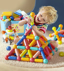 Brinquedos magnéticos para crianças. Blocos de construção uma Construção Educacional!