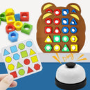 BRINQUEDO EDUCATIVO..Aprender Brincando: Quebra-Cabeça Montessori para Crianças de 2 a 4 Anos!"