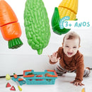 Kit de Brinquedos de Frutas e Verduras MAROLISA.