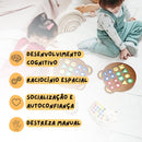 BRINQUEDO EDUCATIVO..Aprender Brincando: Quebra-Cabeça Montessori para Crianças de 2 a 4 Anos!"