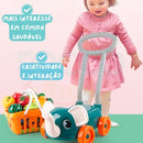 Kit de Brinquedos de Frutas e Verduras MAROLISA.