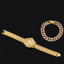 Relógio e Pulseira Luxuria ,pra quem gosta de brilhar .