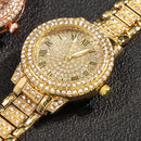 Relógio e Pulseira Luxuria ,pra quem gosta de brilhar .