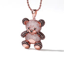 Colar com Pingente de Urso de Luxo vick.