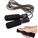 Corda de Pular para Treino, Fio de Aço Ajustável