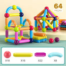 Brinquedos magnéticos para crianças. Blocos de construção uma Construção Educacional!