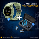 Smartwatch G-Max Sports à Prova D'água Mais Fone de Ouvido A10S Xiaomi Bluetooth Estéreo