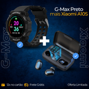 Smartwatch G-Max Sports à Prova D'água Mais Fone de Ouvido A10S Xiaomi Bluetooth Estéreo