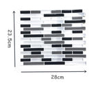 Adesivo Mosaico (28cm x 24cm) - De Parede Ladrilhado