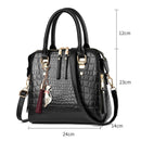Bolsa Couro HAVEM Design Crocodilo