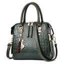 Bolsa Couro HAVEM Design Crocodilo