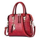 Bolsa Couro HAVEM Design Crocodilo