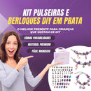 Pulseiras e Berloques em Prata - 64 Peças