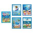 Livro de Colorir Reutilizável para Crianças