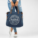 Bolsa Feminina LEDHA Paris 🇫🇷. capacidade bolsas multifuncionais de lona  .
