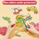 Brinquedo passa tempo. Rolo de Desenho - Chega de paredes desenhadas!